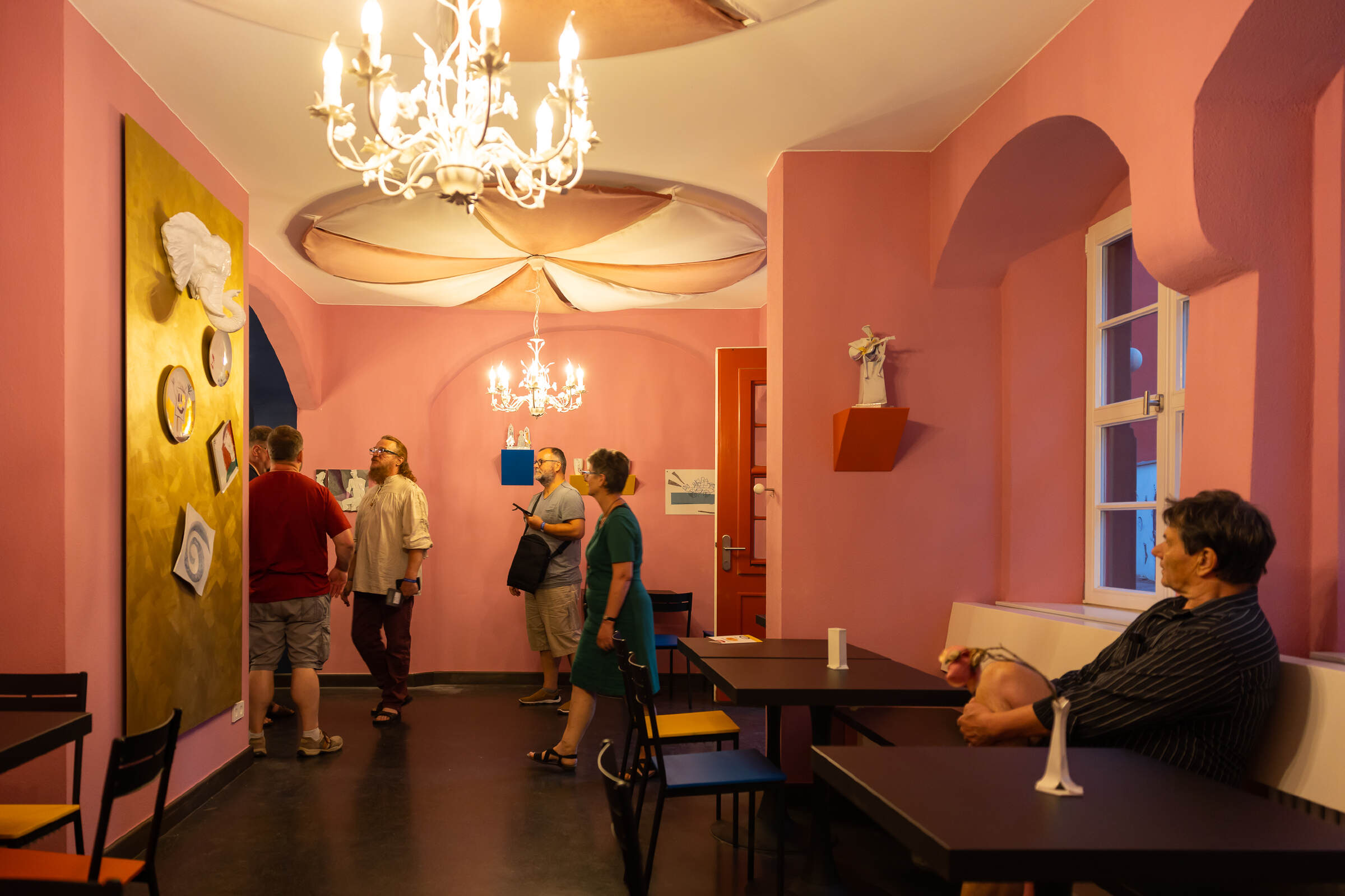 Café Görnische Gasse, Lange Nacht in Meißen, 2. Juli 2022, mi