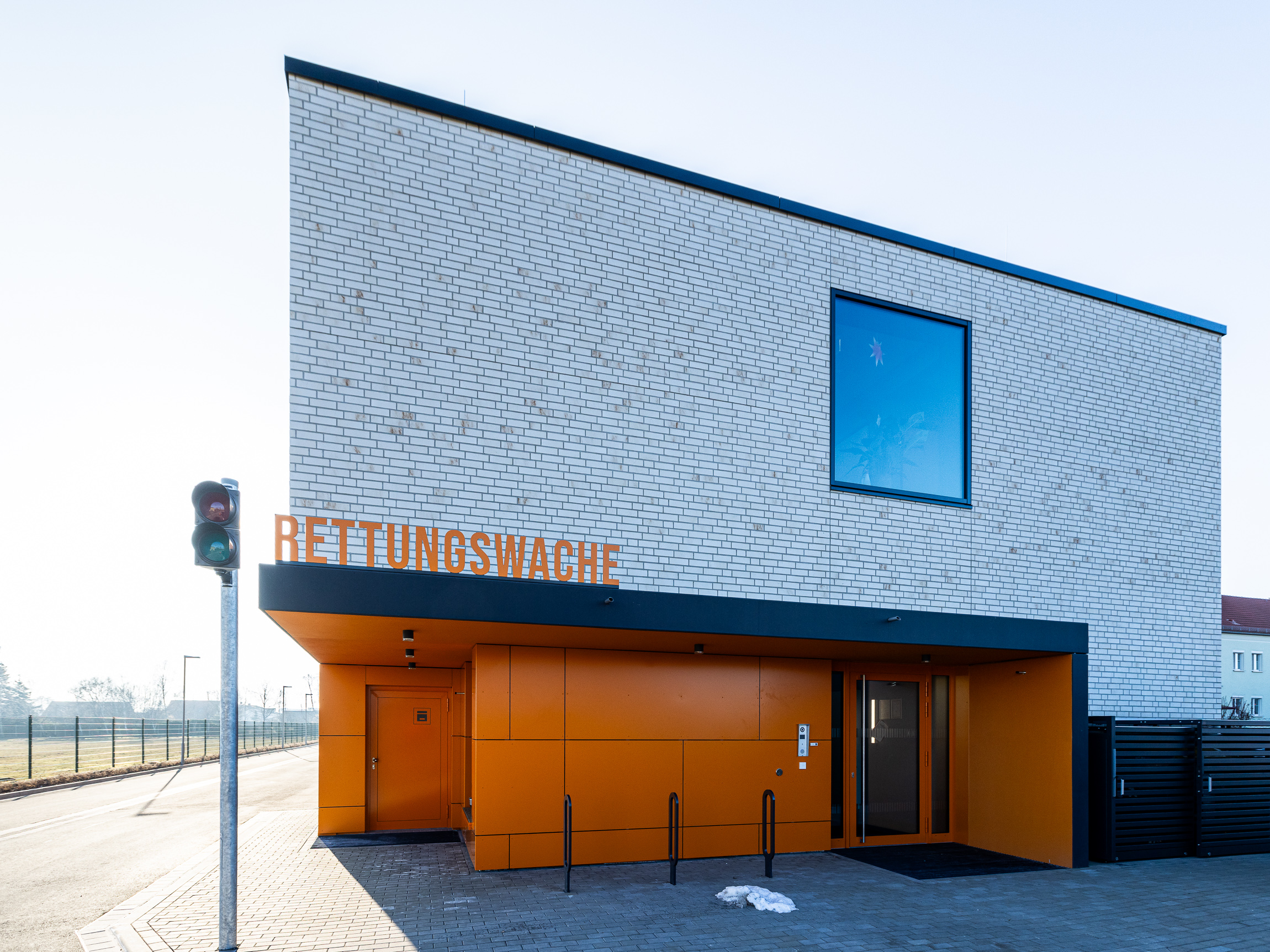 Feuerwache Großenhain / Architektur